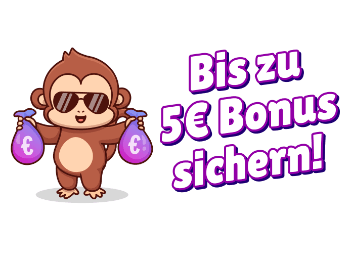 Bis zu 5€ Bonus sichern!